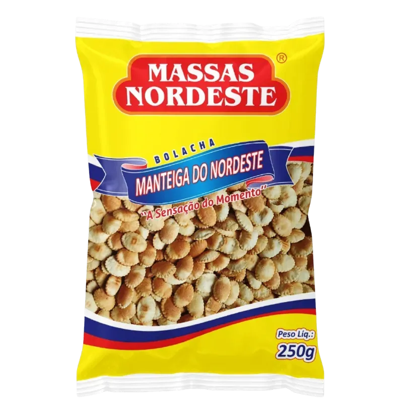 Bolacha Manteiga do Nordeste Massas Nordeste 250g