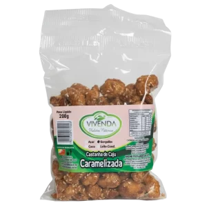 Castanha de Cajú Caramelizada com Gergilim Crocante kg
