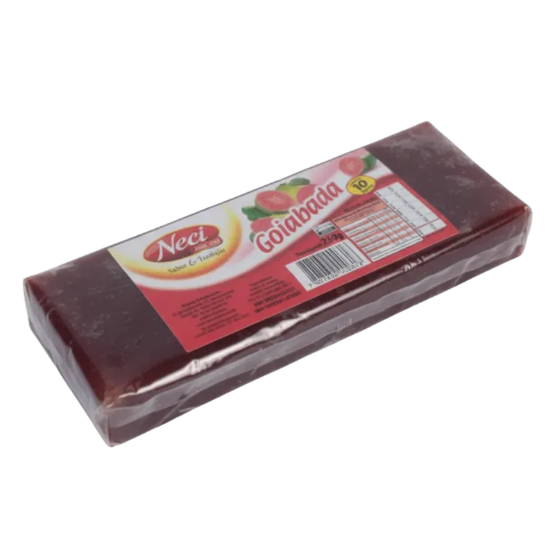 Doce Barrinha Bananada Neci 250g