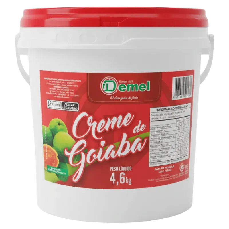 Doce Goiabada Cremosa Demel balde 4,6kg