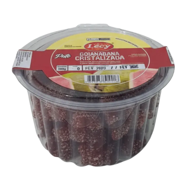 Doce de Goiabana Cristalizada Pote Lecy 300g