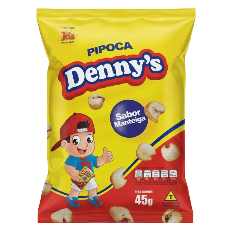 Pipoca Salgada Amanteigada 45g