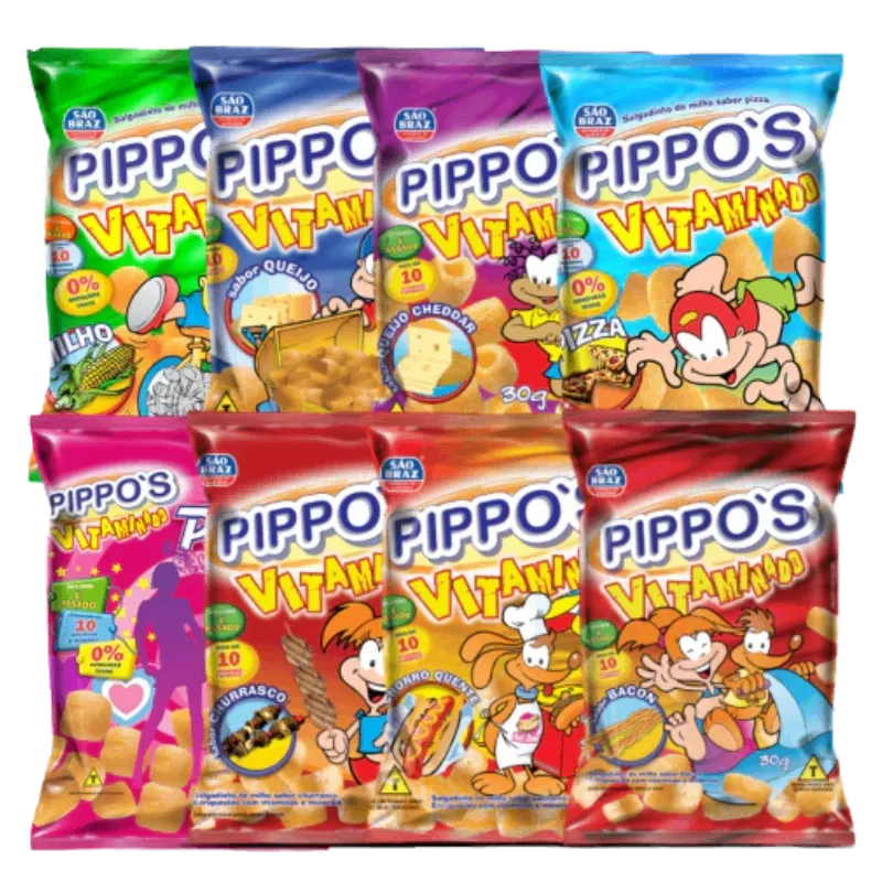 Pippo’s Salgadinhos Sabores Diversos 75g